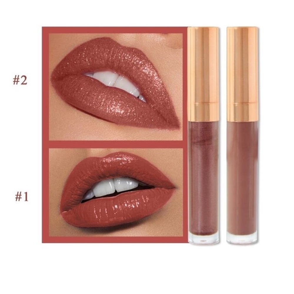 Nude/shimmer lipgloss
